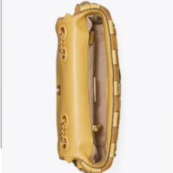 Tory Burch Kira Small Woven Convertible Shoulder Bag/Crossbudy - Picture 5 of 13